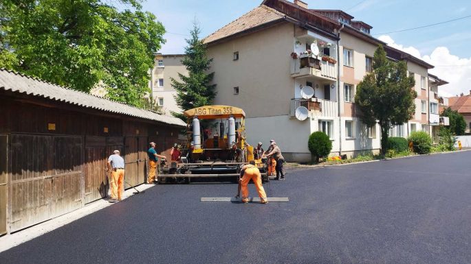 Két utca újul meg Kézdivásárhelyen